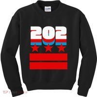 Washington Dc Flag Kids Sweatshirt thumb 0