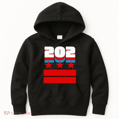 Washington Dc Flag Kids Hoodie