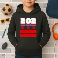 Washington Dc Flag Kids Hoodie thumb 2