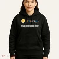 Where Do Farts Come From Uranus Funny Universe Hoodie thumb 5