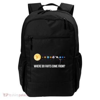 Where Do Farts Come From Uranus Funny Universe Backpack