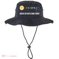 Where Do Farts Come From Uranus Funny Universe Bucket Hat thumb 0