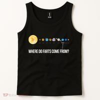 Where Do Farts Come From Uranus Funny Universe Tank Top thumb 2