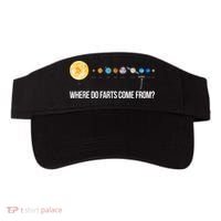 Where Do Farts Come From Uranus Funny Universe Visor thumb 0