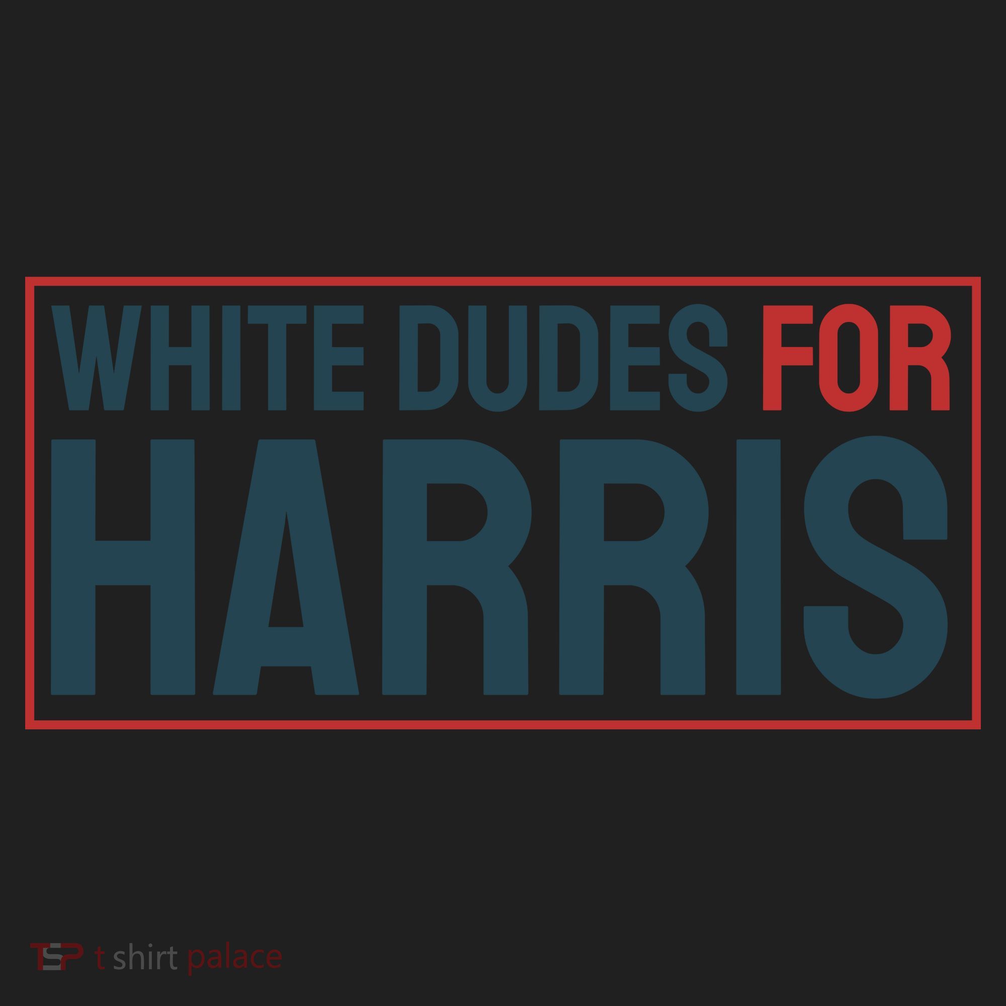 White Dudes For Harris 2024 Women's Sweatshirt