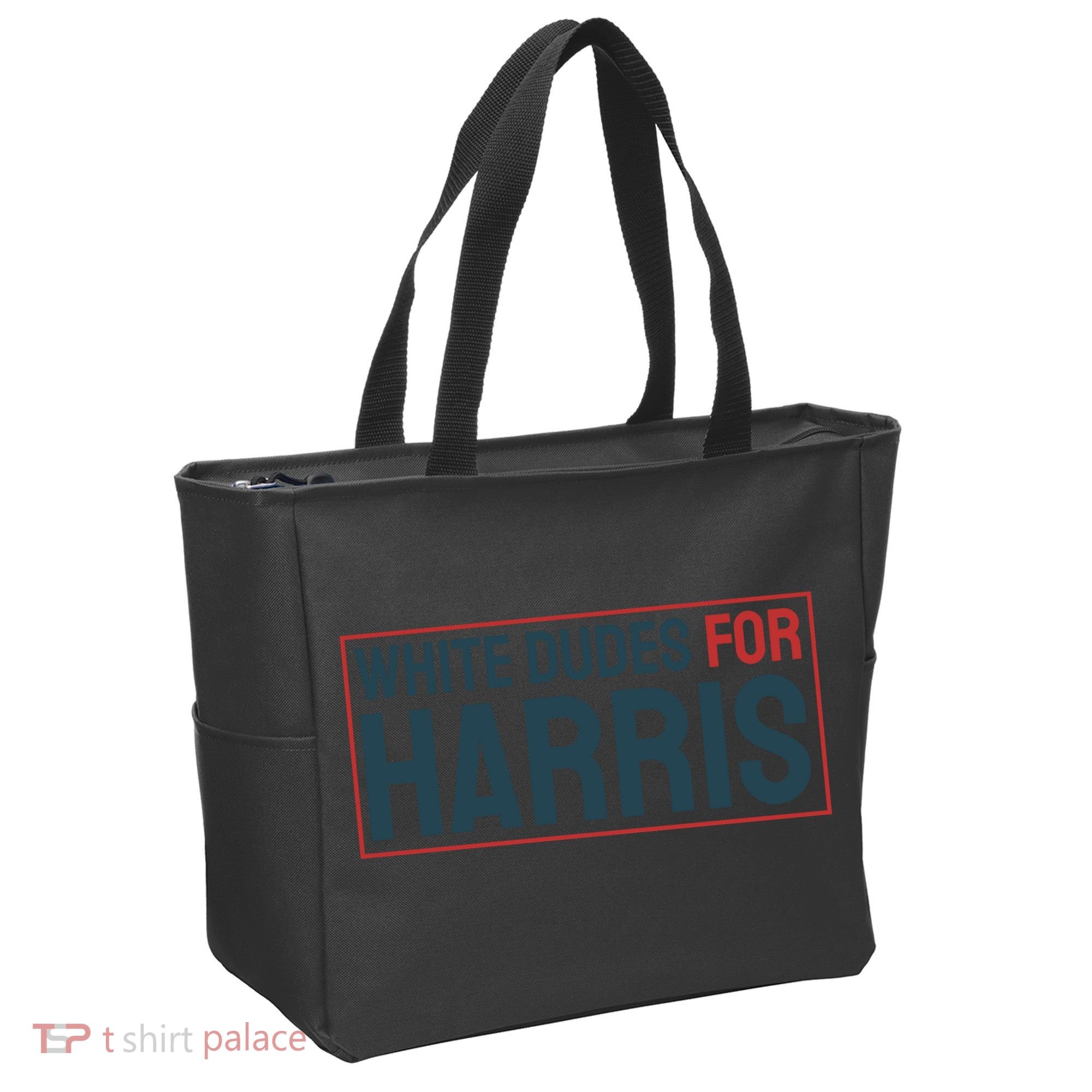 White Dudes For Harris 2024 Tote Bag