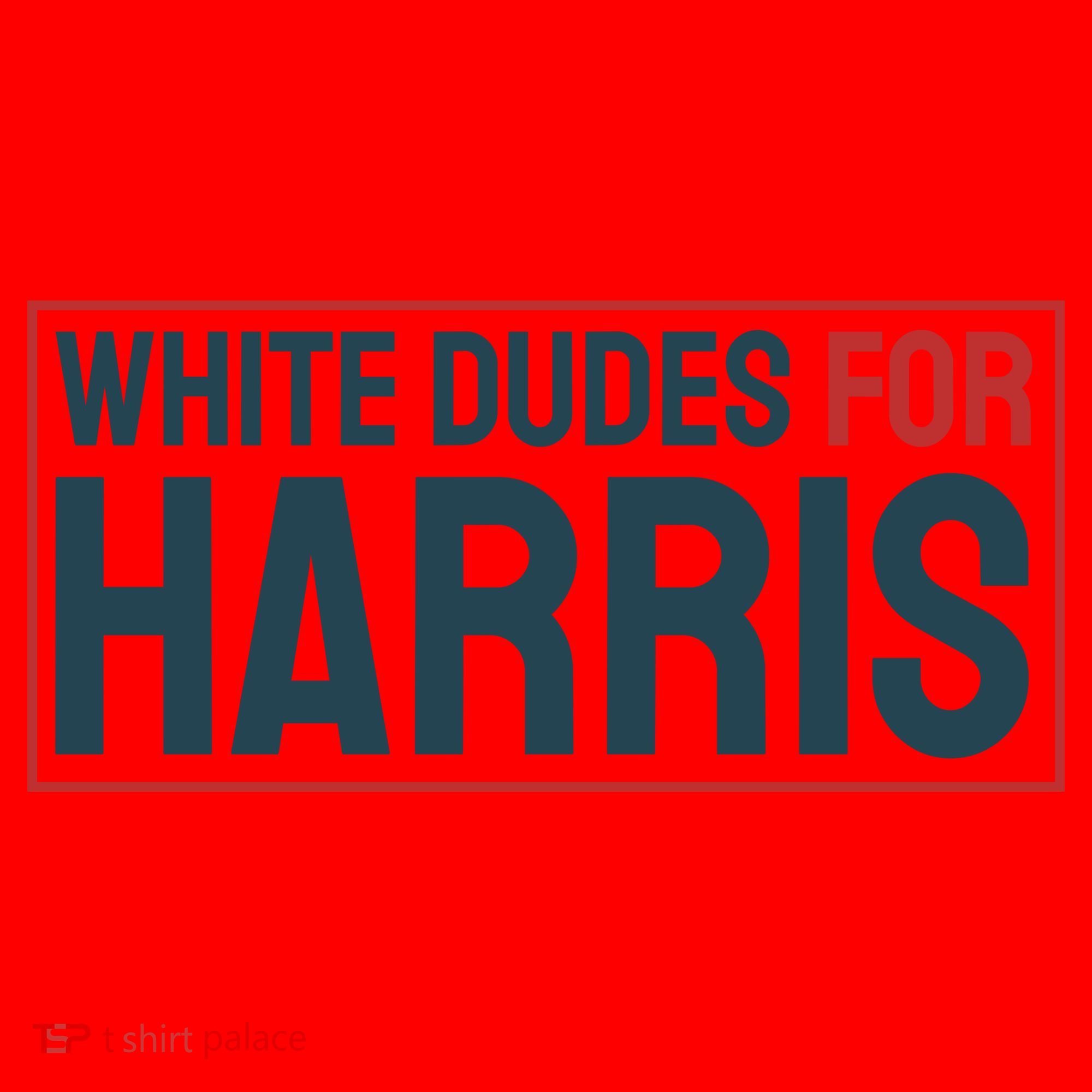 White Dudes For Harris 2024 Santa Hat