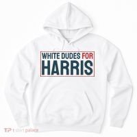 White Dudes For Harris 2024 Hoodie thumb 0