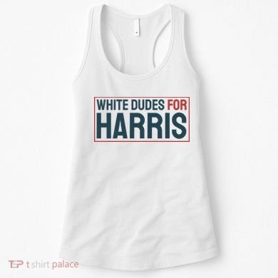 White Dudes For Harris 2024 Women's Tank Top