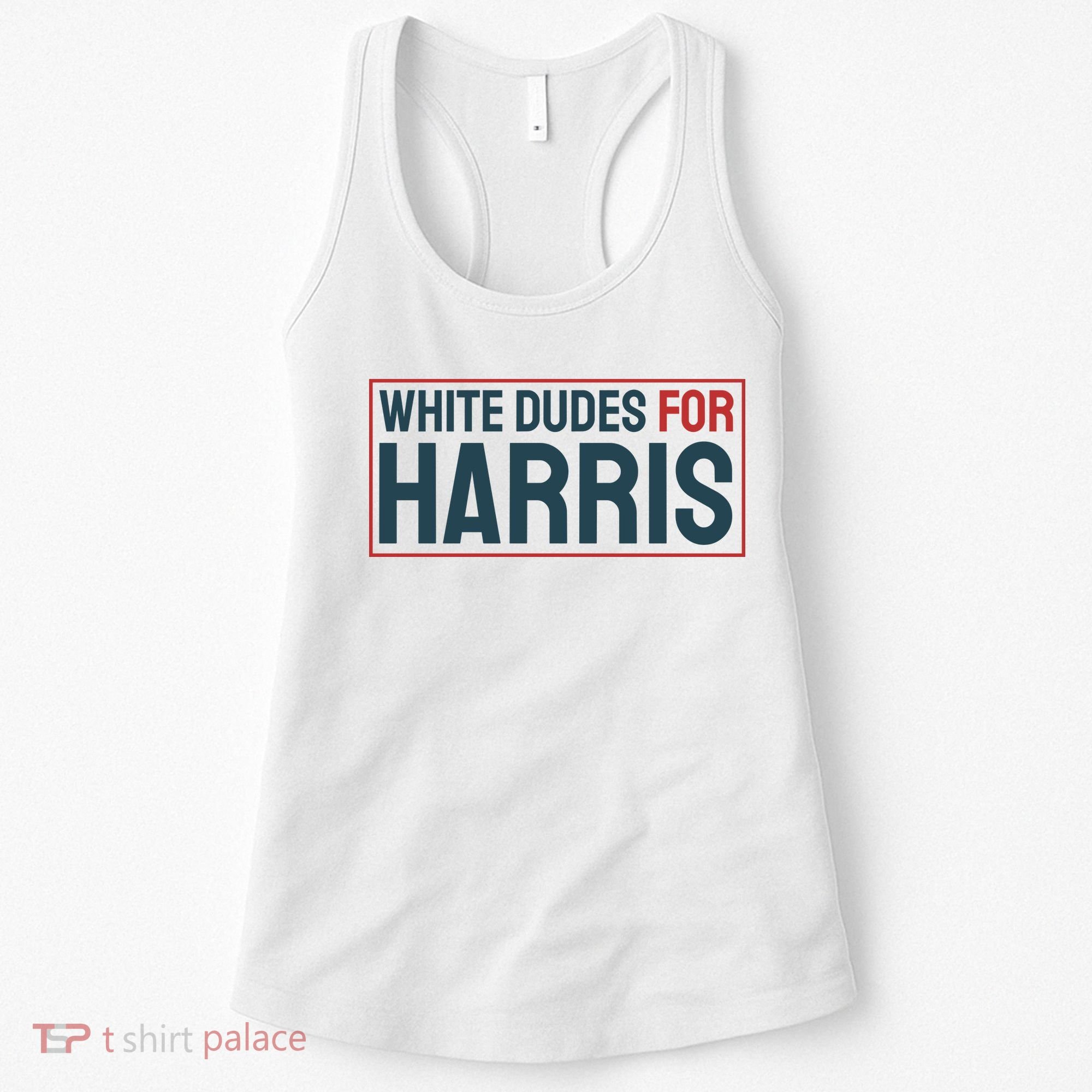 White Dudes For Harris 2024 Women's Tank Top