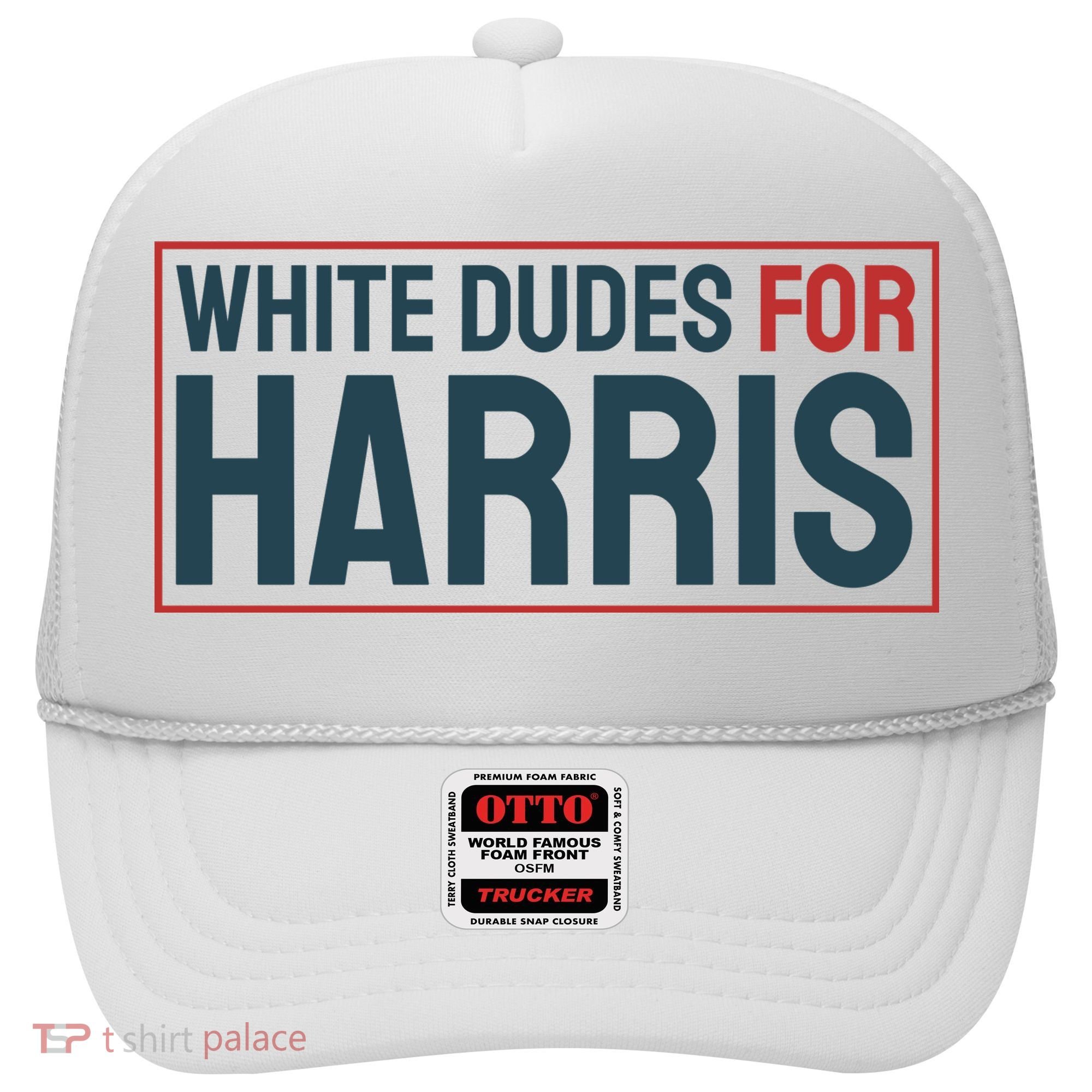 White Dudes For Harris 2024 Hat