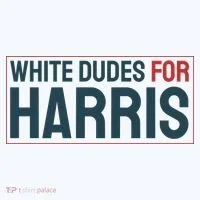 White Dudes For Harris 2024 Toddler T-Shirt thumb 4