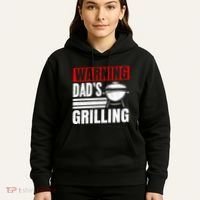 Warning DadS Grilling FatherS Day Graphic Hoodie thumb 5
