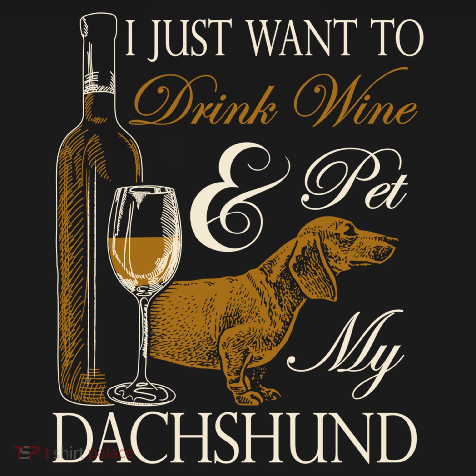 Wine Dachshund Great Gift Backpack