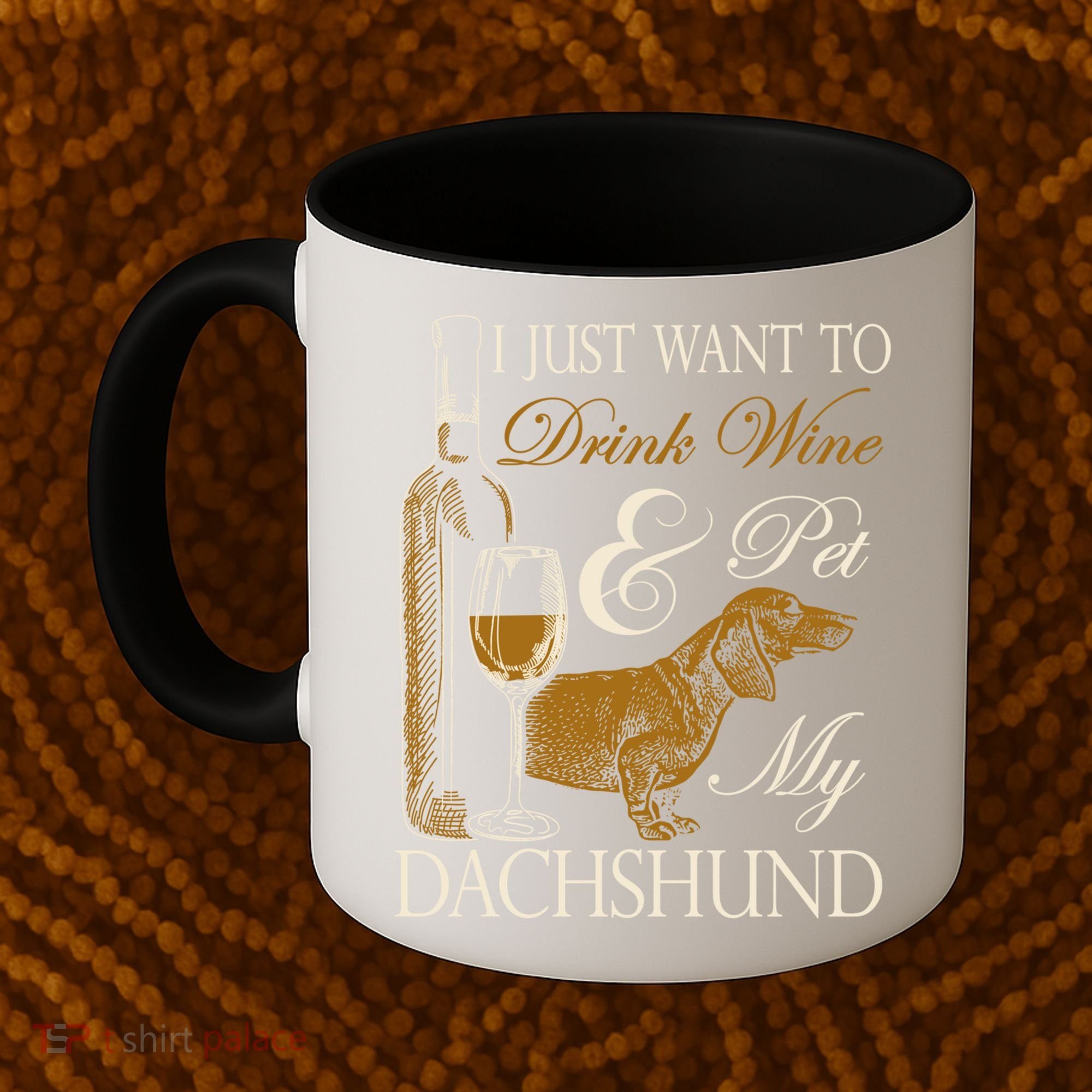 Wine Dachshund Great Gift Coffee Mug