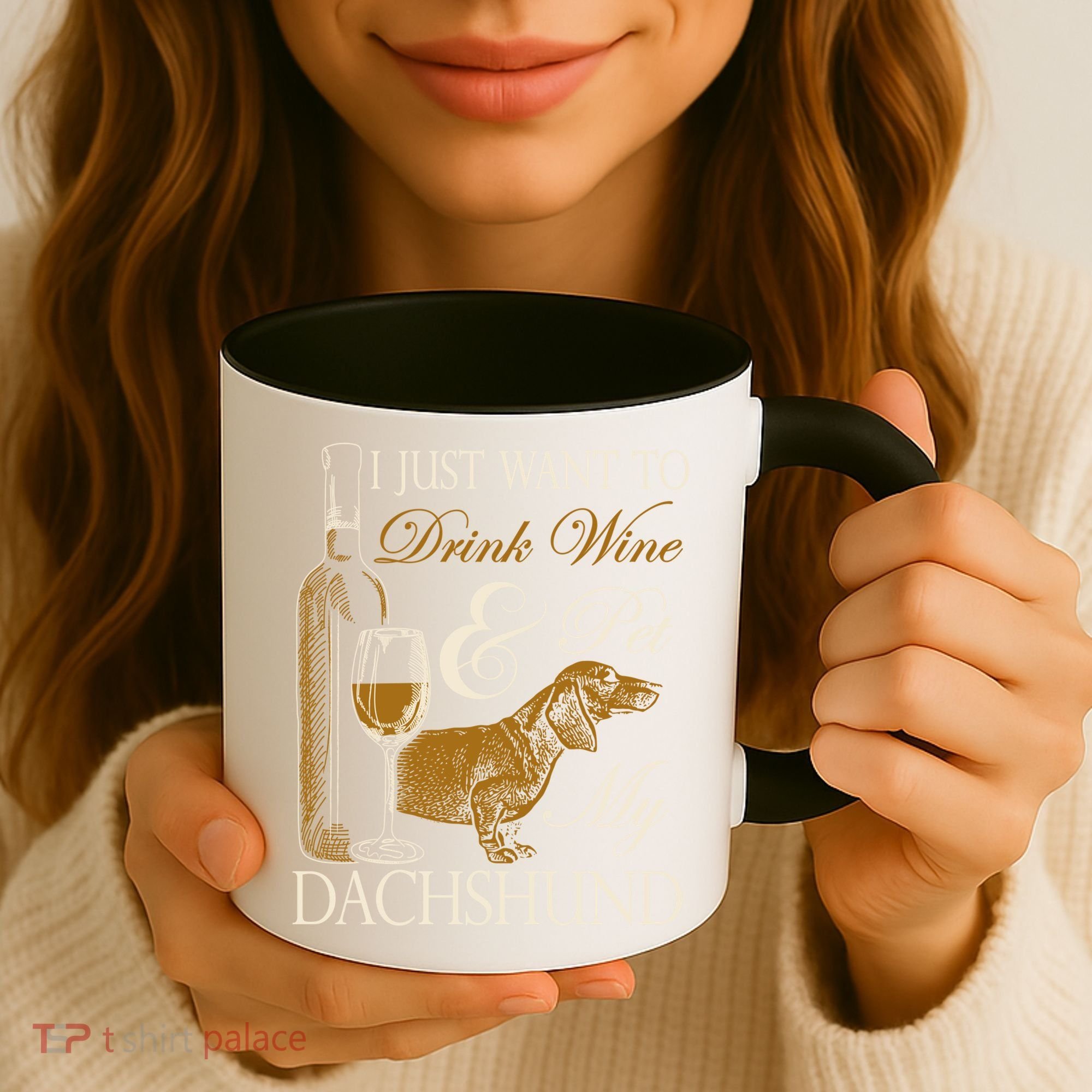 Wine Dachshund Great Gift Coffee Mug