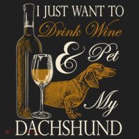 Wine Dachshund Great Gift Beanie thumb 2