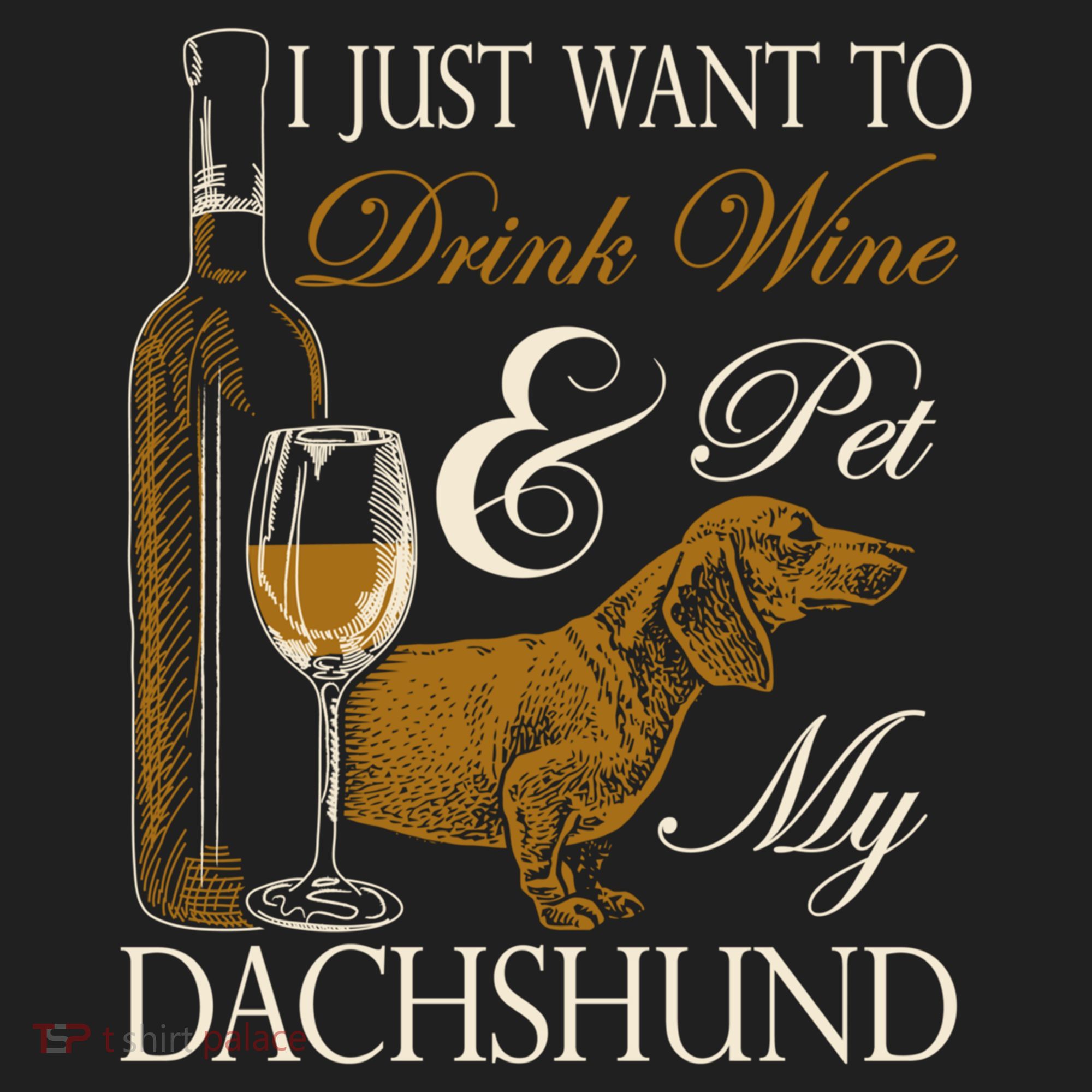 Wine Dachshund Great Gift Hat
