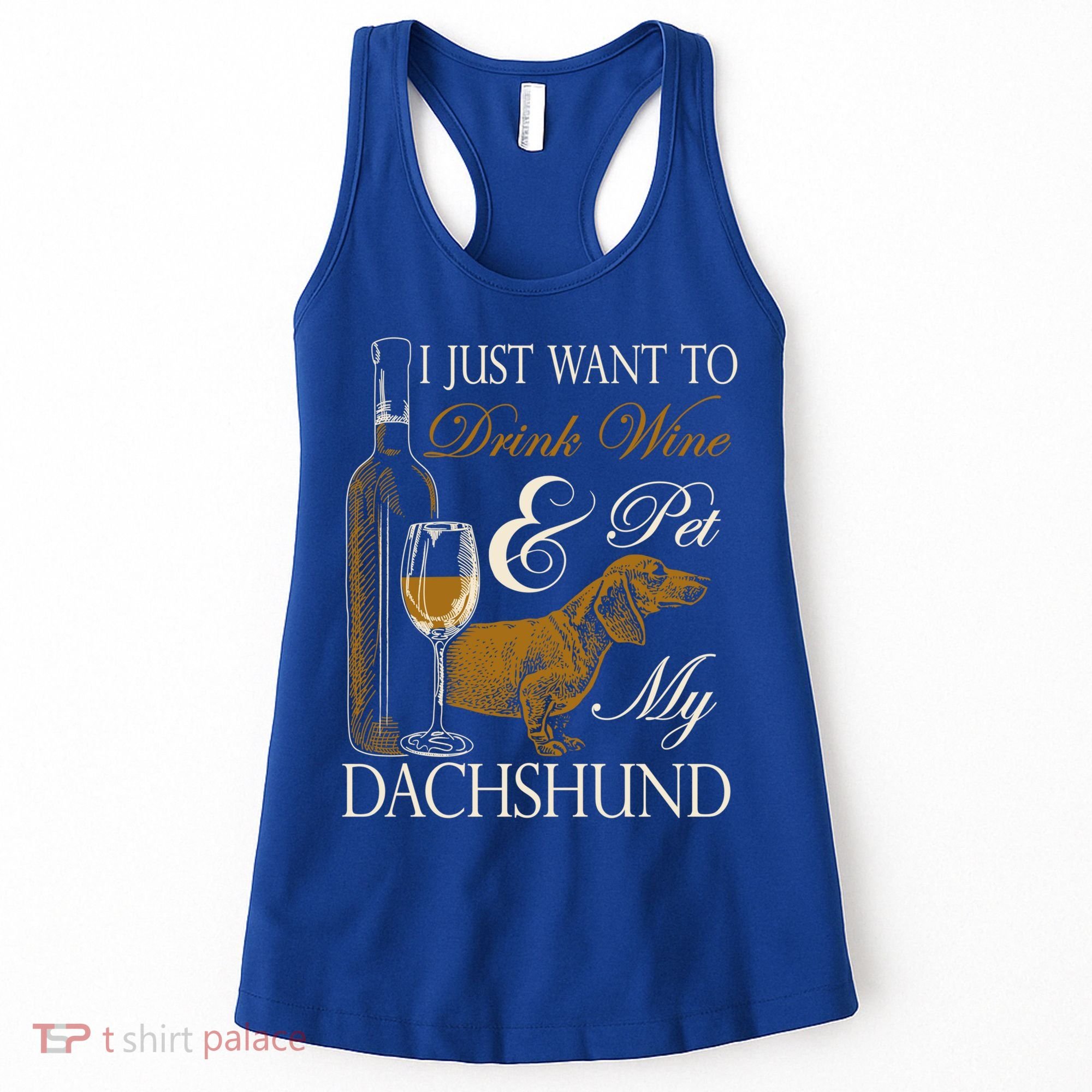 Wine Dachshund Great Gift Women's Tank Top