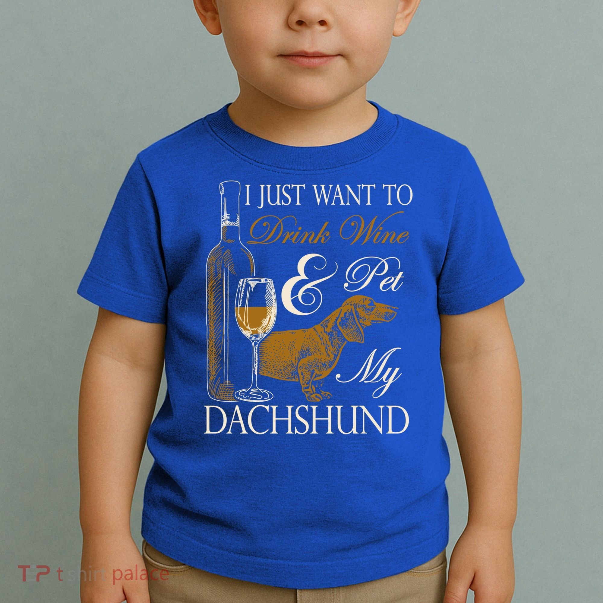 Wine Dachshund Great Gift Toddler T-Shirt
