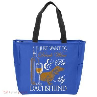 Wine Dachshund Great Gift Tote Bag