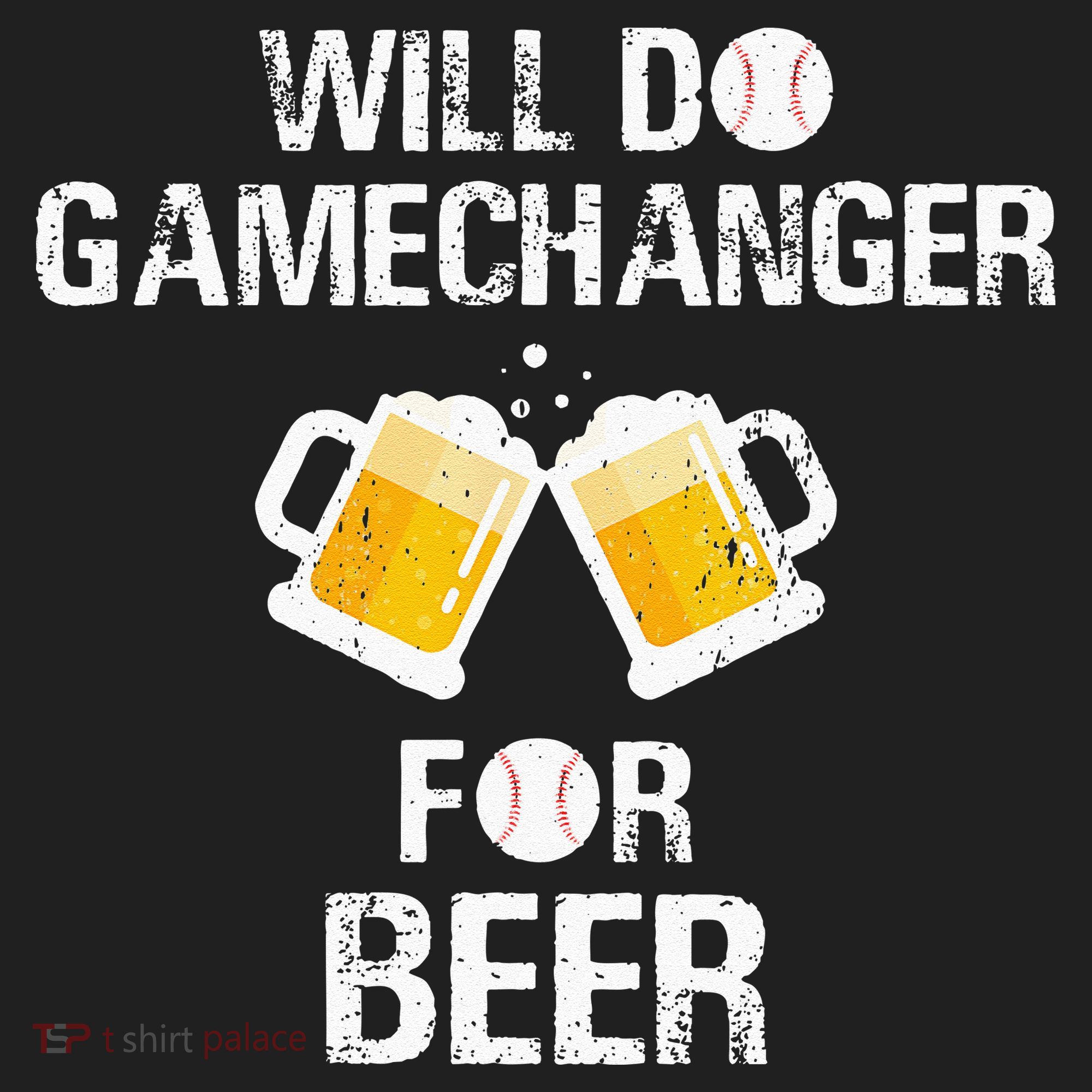 Will Do Gamechanger For Beer Funny Baseball Hat