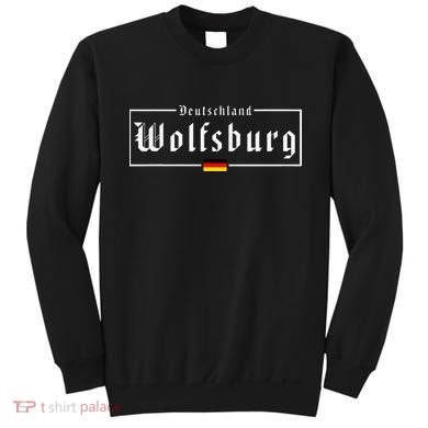 Wolfsburg Deutschland Germany German Flag Sweatshirt