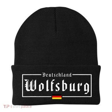 Wolfsburg Deutschland Germany German Flag Beanie