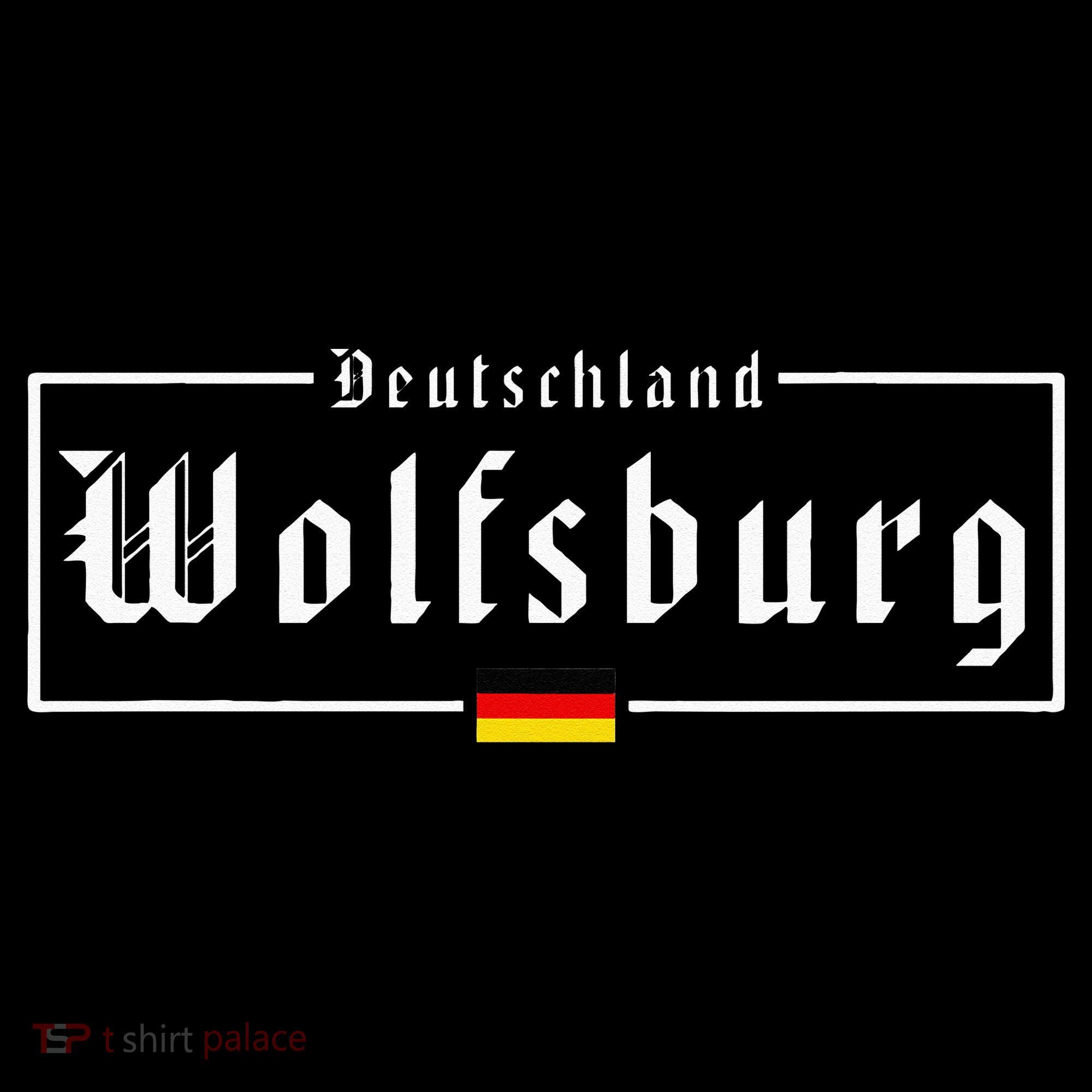 Wolfsburg Deutschland Germany German Flag Women's Hoodie
