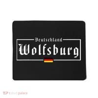 Wolfsburg Deutschland Germany German Flag Mousepad thumb 0