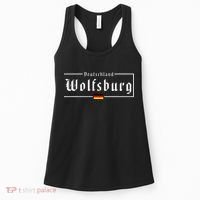 Wolfsburg Deutschland Germany German Flag Women's Tank Top thumb 0