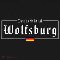 Wolfsburg Deutschland Germany German Flag Baby Bodysuit thumb 2