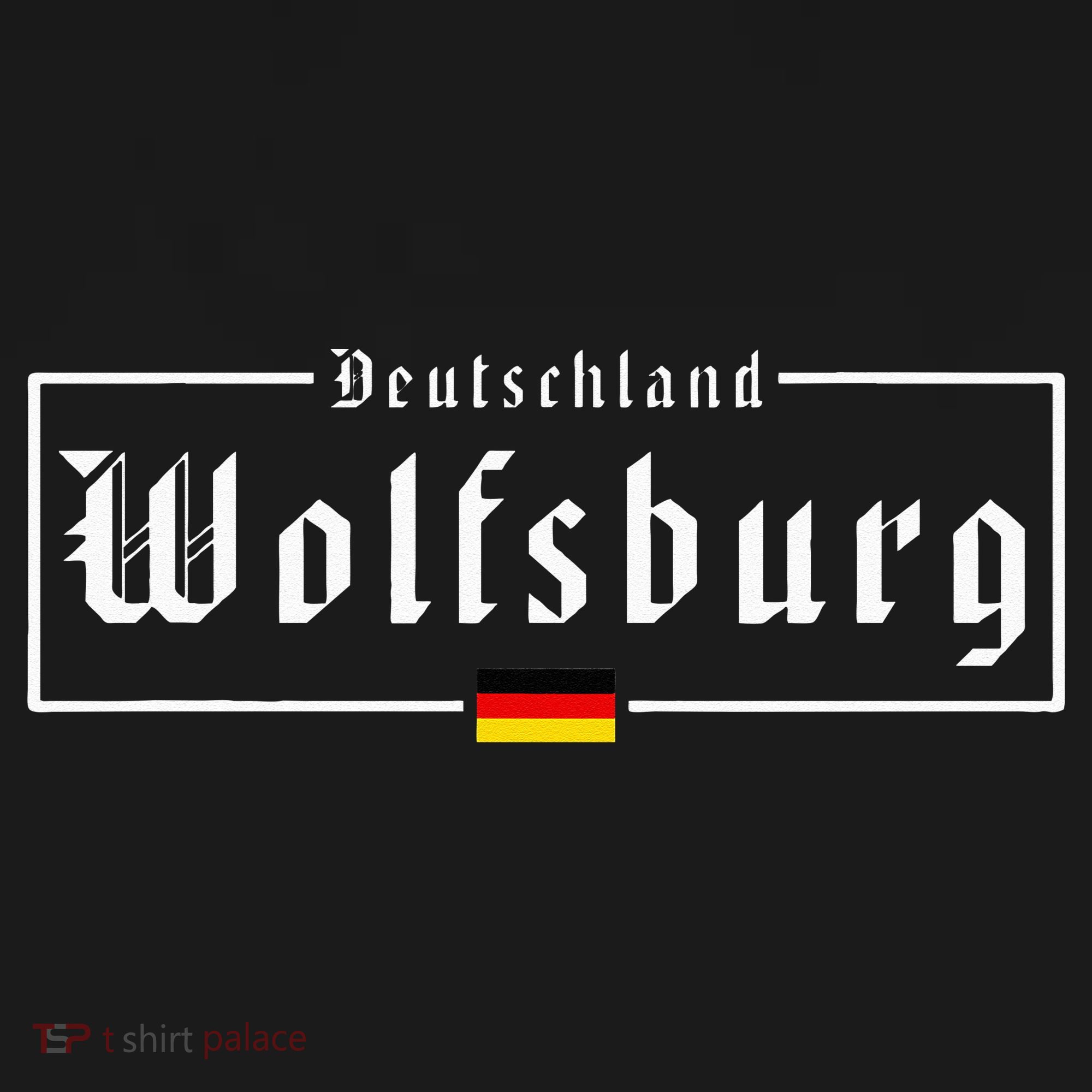 Wolfsburg Deutschland Germany German Flag Baby Bodysuit