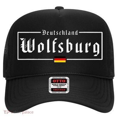 Wolfsburg Deutschland Germany German Flag Hat