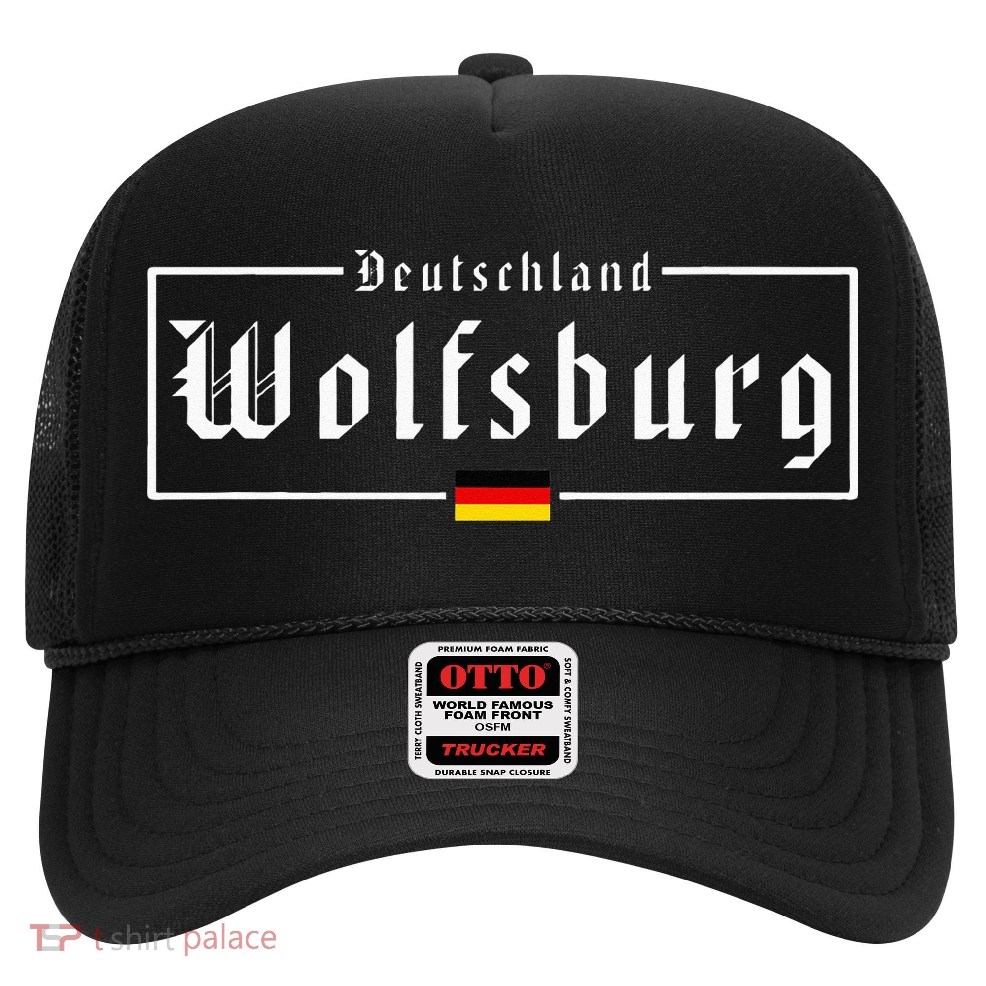 Wolfsburg Deutschland Germany German Flag Hat