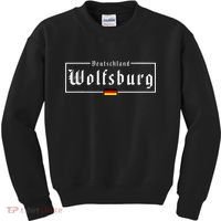 Wolfsburg Deutschland Germany German Flag Kids Sweatshirt thumb 0