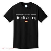 Wolfsburg Deutschland Germany German Flag Kids T-Shirt thumb 0
