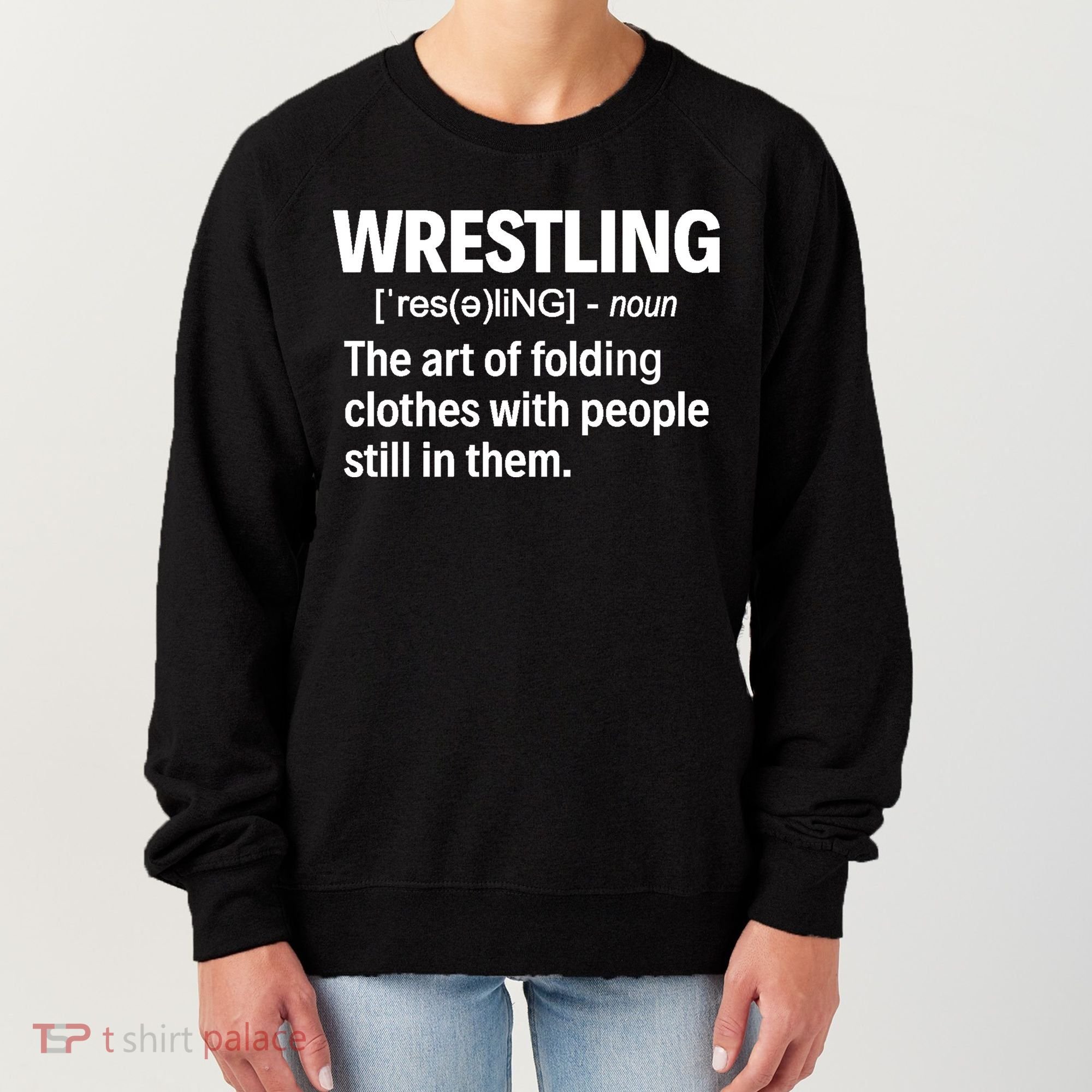Wrestling Definition Great Gift Women's Sweatshirt