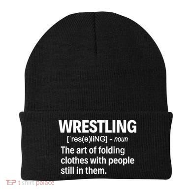 Wrestling Definition Great Gift Beanie