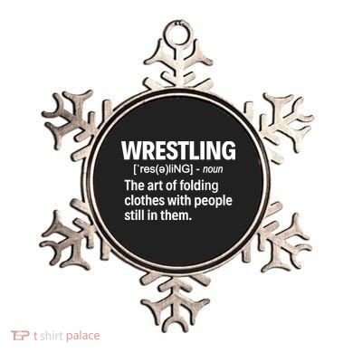 Wrestling Definition Great Gift Ornament