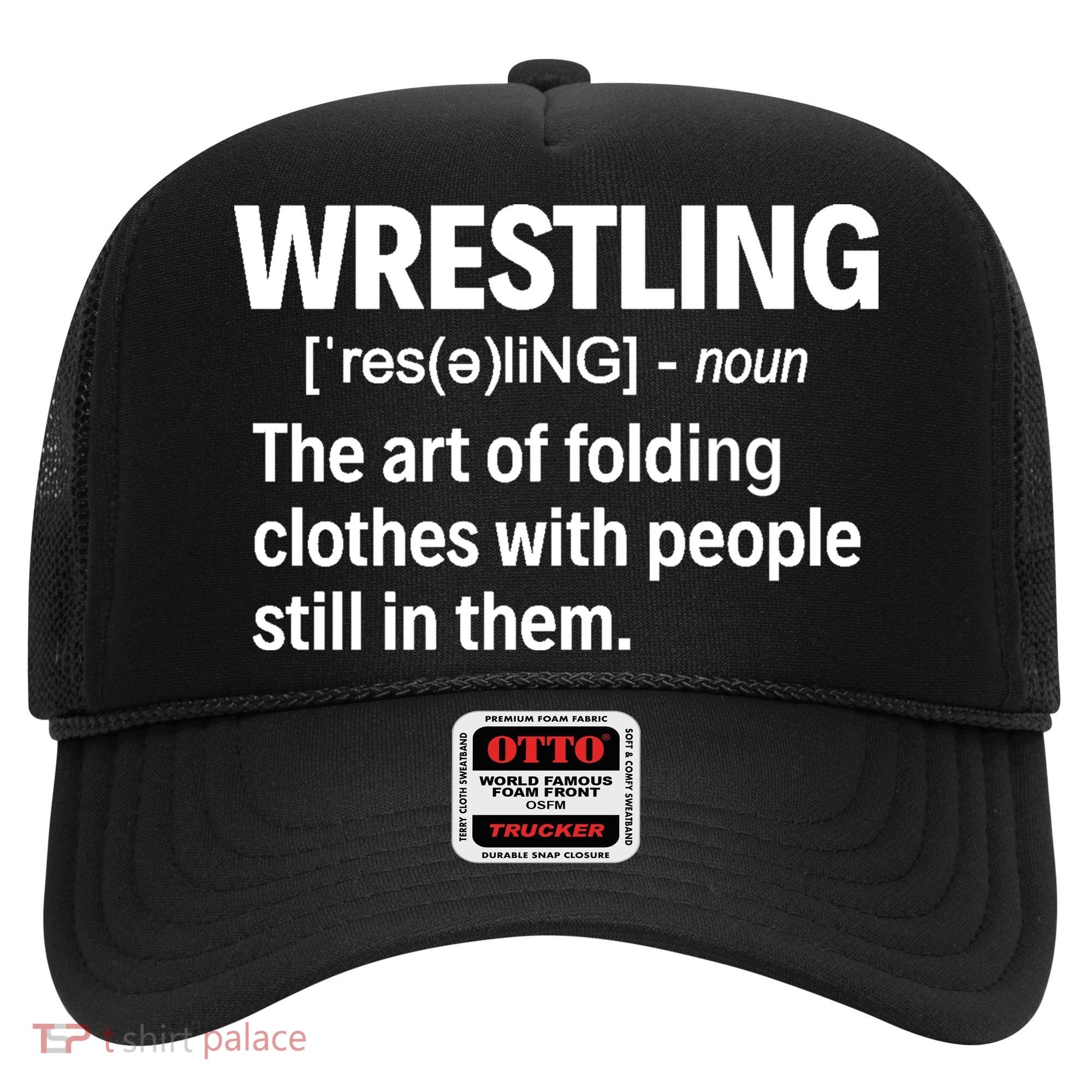 Wrestling Definition Great Gift Hat