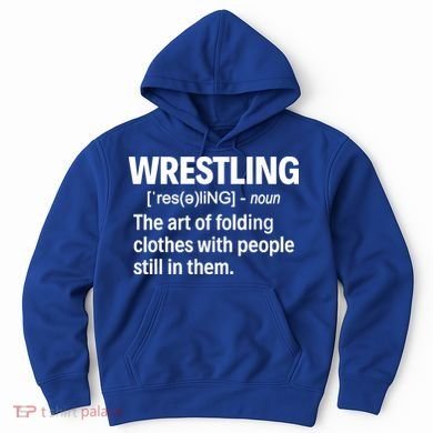 Wrestling Definition Great Gift Hoodie
