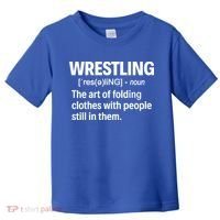 Wrestling Definition Great Gift Toddler T-Shirt thumb 0