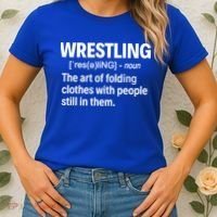 Wrestling Definition Great Gift Women's T-Shirt thumb 2