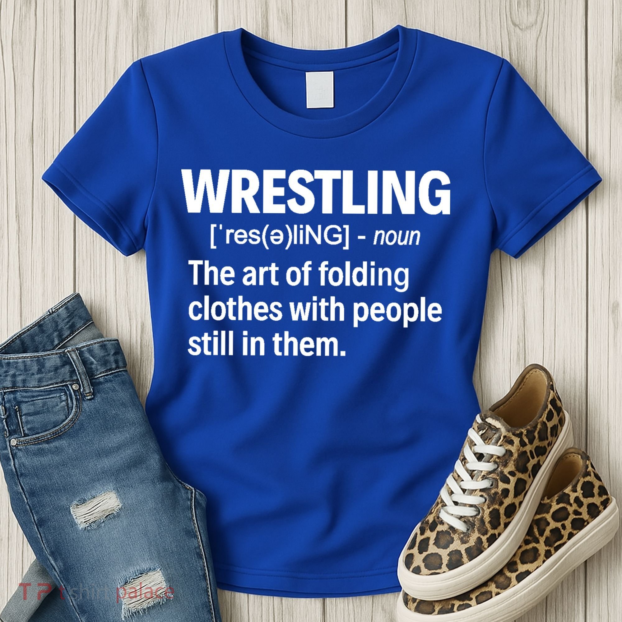 Wrestling Definition Great Gift Women's T-Shirt