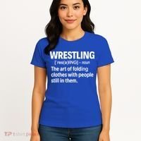 Wrestling Definition Great Gift Women's T-Shirt thumb 4