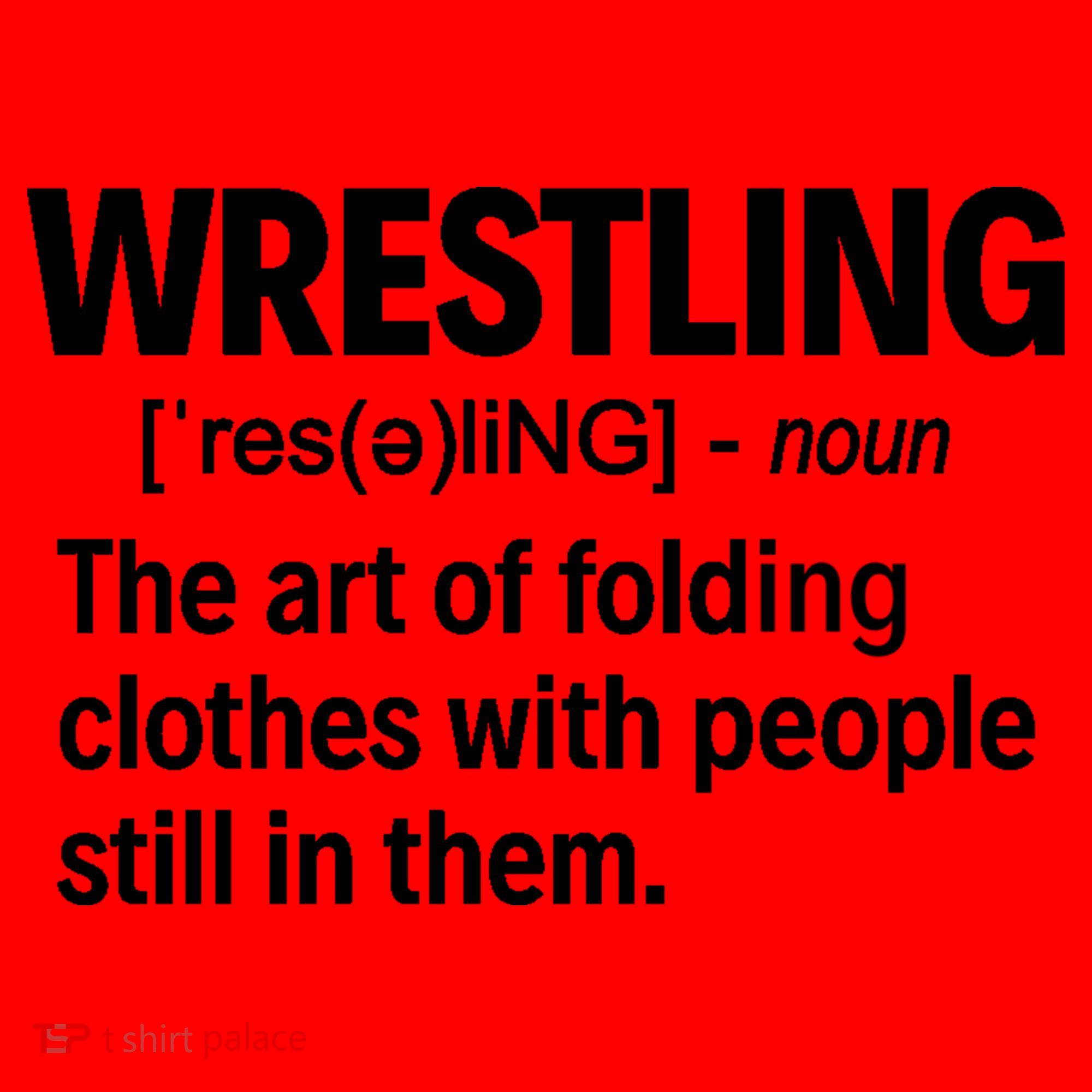 Wrestling Definition Great Gift Santa Hat