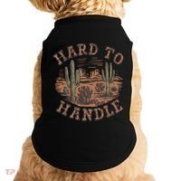Western Desert Hard To Handle Doggie Tank thumb 0