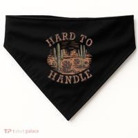 Western Desert Hard To Handle USA-Made Doggie Bandana thumb 0