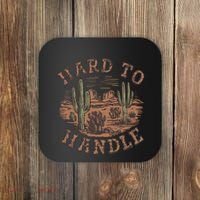 Western Desert Hard To Handle Coaster thumb 0